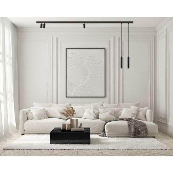 Трековый светильник Denkirs Smart Spot DK8010-BK