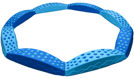 "Тактильная дорожка" голубая