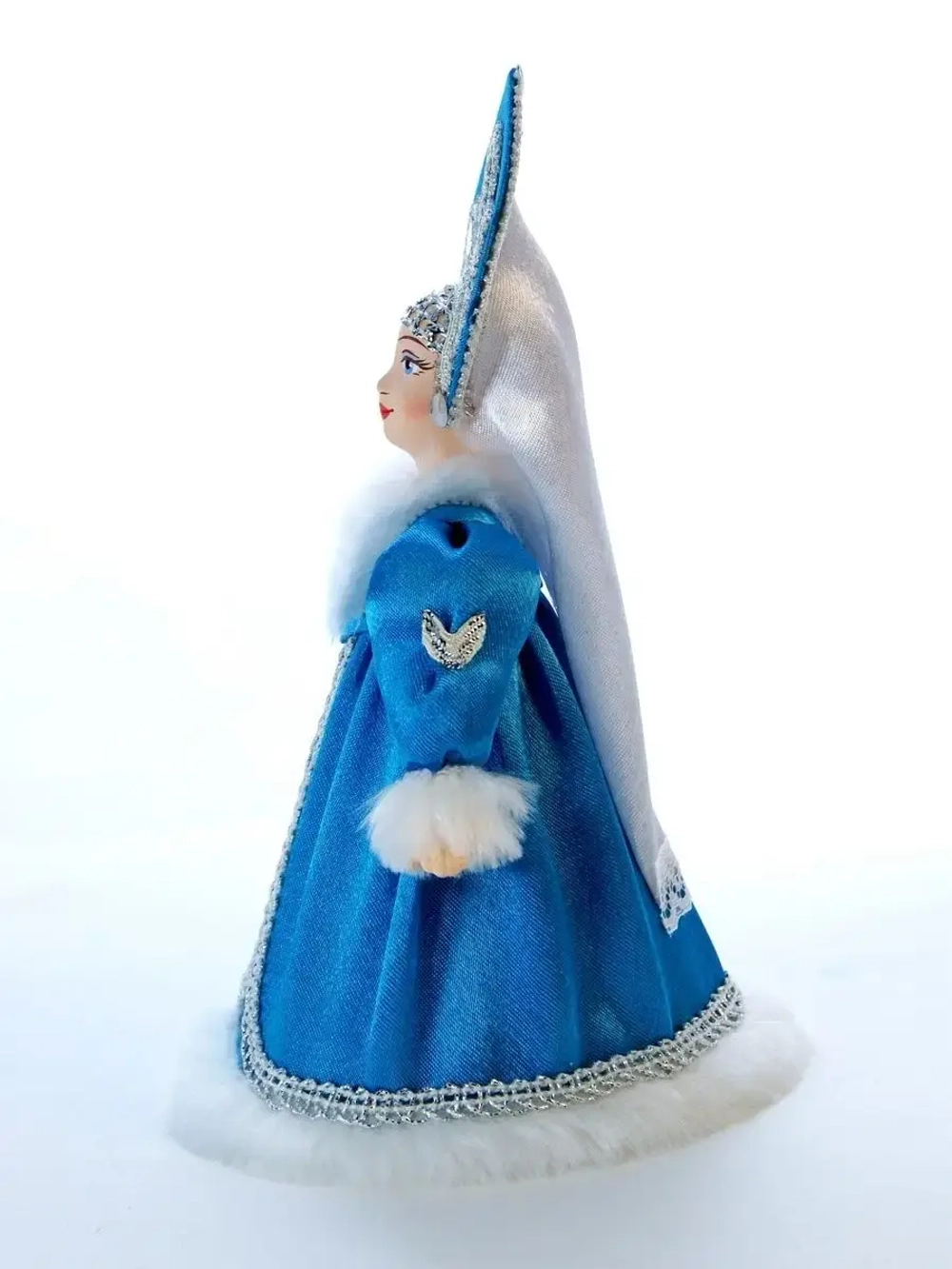Кукла фарфоровая. Снегурочка