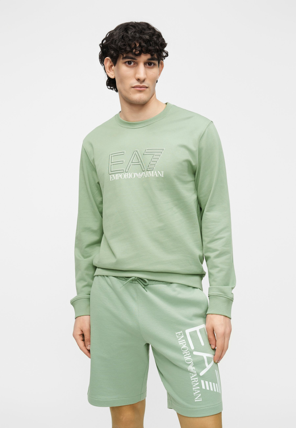 EA7 Emporio Armani UNISEX - Толстовка - Зелёный