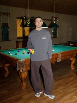 Лонгслив UNIFORM All in 8Pool темно-серый