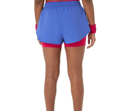 Женские Шорты теннисные Asics Match - dark cobalt