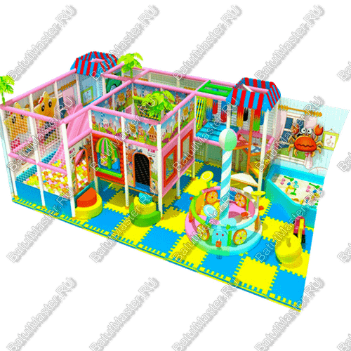 Детский игровой лабиринт "Карусель забав" HAS-106