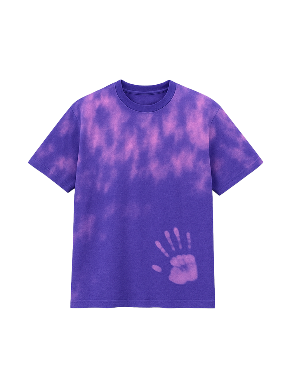 Blueviolet Termochromic T-shirt (фиолетово-роозвый) [от 50 шт]