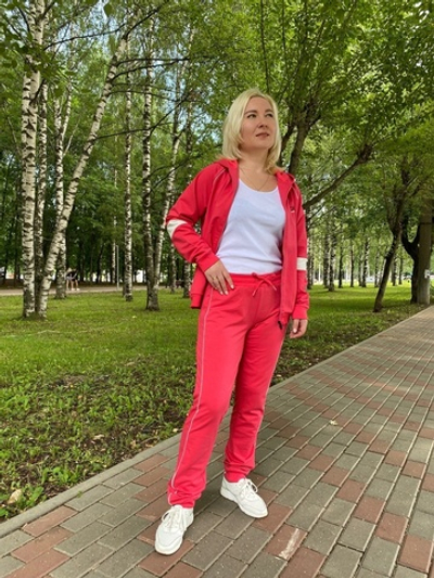 Костюм женский "90036 Ф.П" брюки (Ч) молния