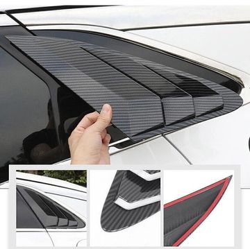 Накладки на окна (жабры) для Kia K5 2020-2025 карбон