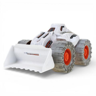 Машина на батарейках "Бульдозер", 1:16, инерционная, свет/звук, в коробке