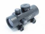 Коллиматорный прицел Combat 1x40 T (Закрытый, 4 МОА, Weaver, метка точка красная, нагрузка до 3700Дж)
