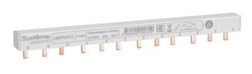 Шинка гребенчатая 3п (L1L2L3) 63А 12мод. 18мм SE C9XPH312
