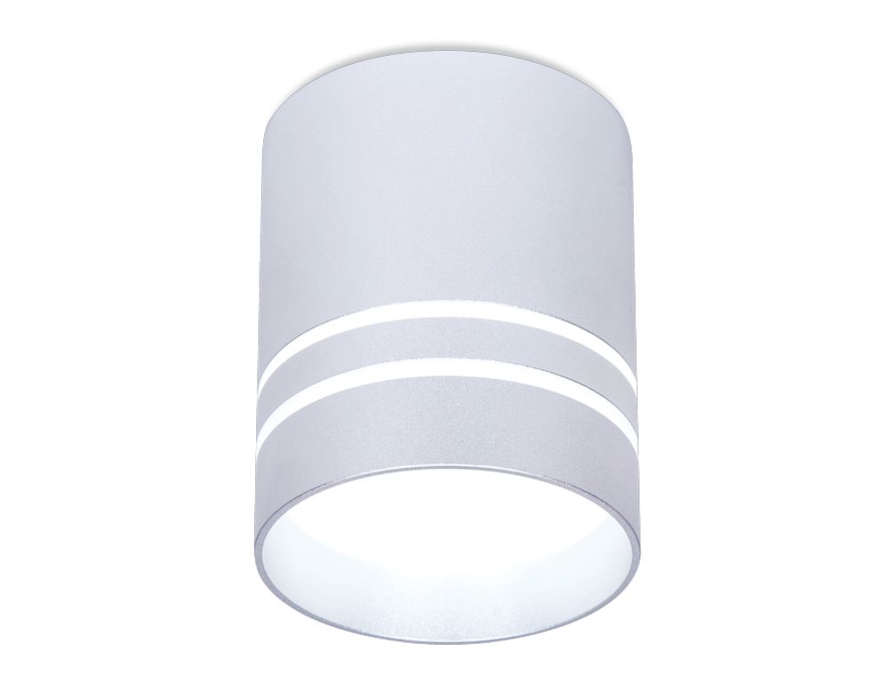 Накладной светодиодный точечный светильник TN241 SL/S серебро/песок LED 4200K 12W D80*100