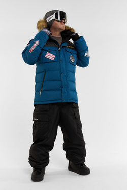 КУРТКА МУЖСКАЯ ПУХОВАЯ VIRUS BATZZILLA ARMY