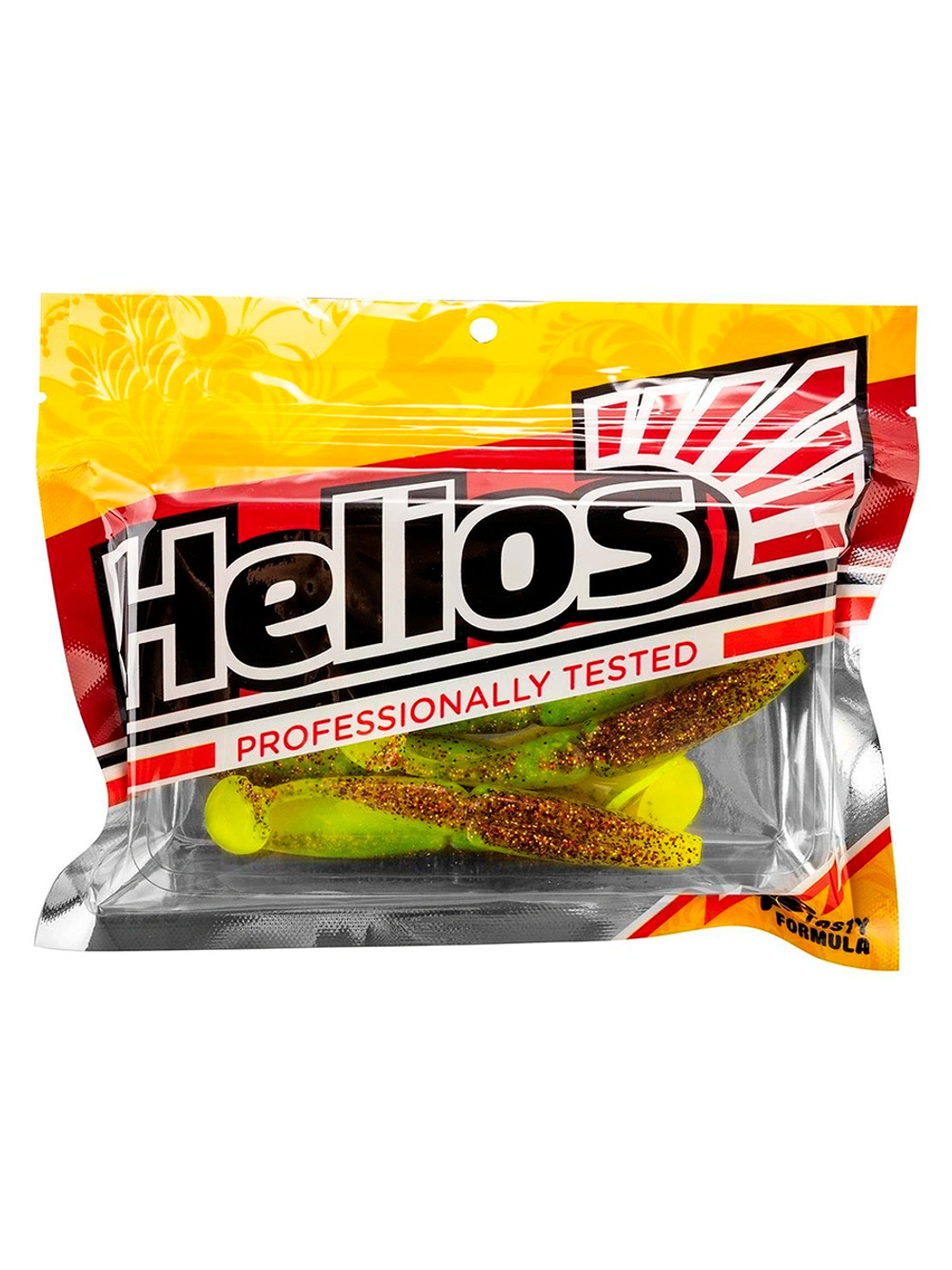 Виброхвост несъедобный Helios Guru 5,0"/12,7 см White RT 15шт. (HS-31/1-003-N-15)