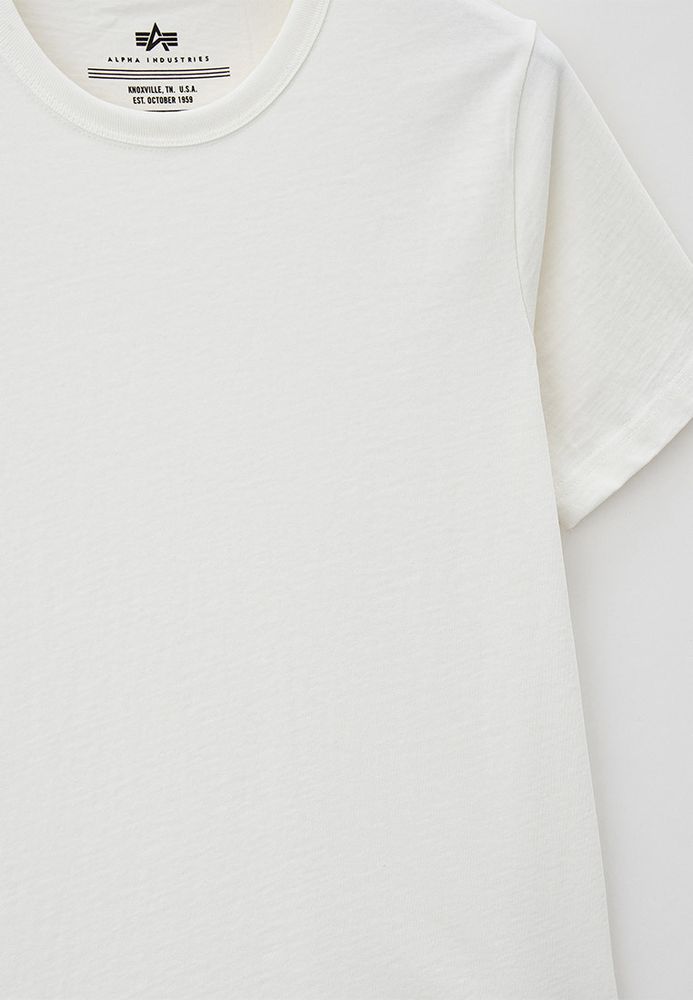 Футболка Alpha Industries Essential White Футболка Alpha Industries Essential White