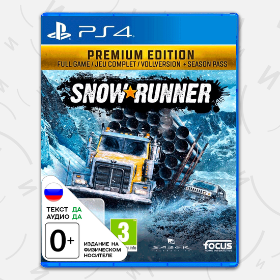 Игра SnowRunner - Premium Edition (PS4, русская версия)