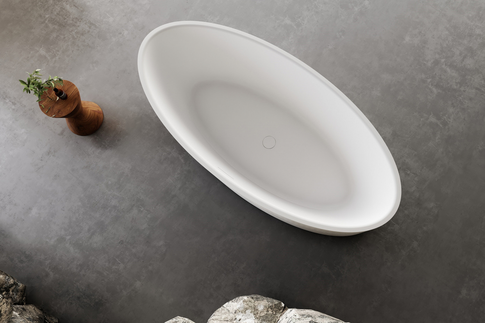 Акриловая ванна ABBER AB9441-1.8  180x85 см