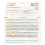 Munchkin, Sili-Soothe & Teethe ™, силиконовая соска и прорезыватель, от 3 месяцев, светло-розовый / светло-фиолетовый, 2 шт. В упаковке