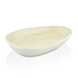 Блюдо овальное 19*13 см h3,2 см Velho Island Ivory By Bone Innovation [6]
