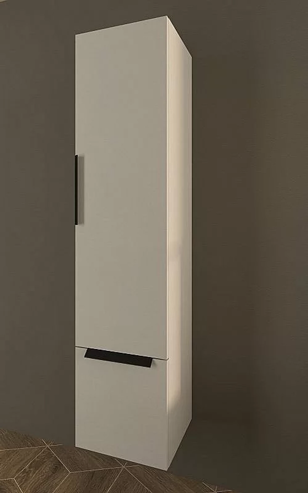 Пенал подвесной Cezares URBAN 55183 35 Spatolato bianco