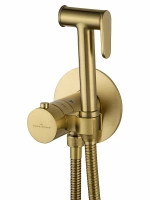Гигиенический душ с термостатом WONZON & WOGHAND WW-88829909-BG брашированное золото