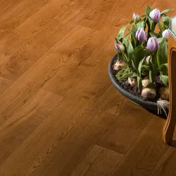 Инженерный паркет Coswick Дуб Орех (Chestnut) Шелковое масло