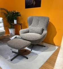 Оттоманка Benson, коричневая