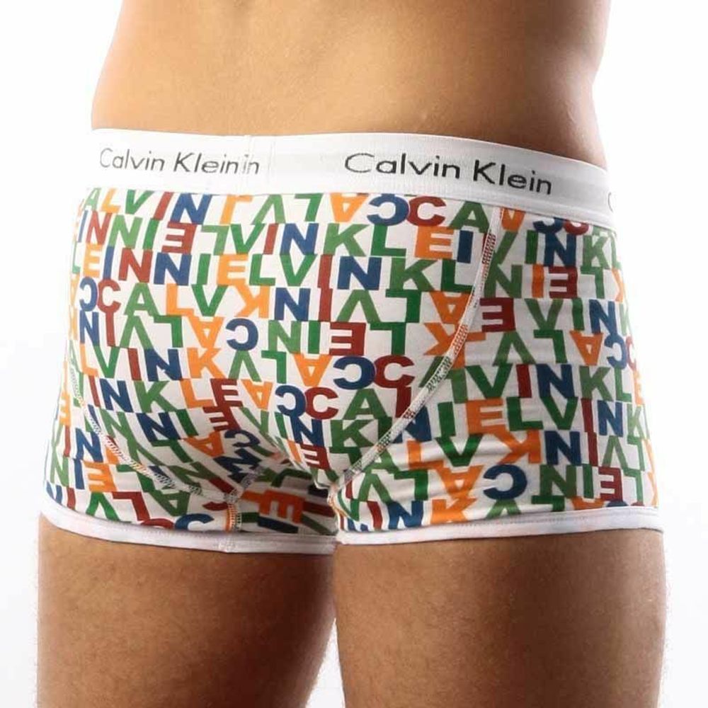 Мужские трусы хипсы Calvin Klein 365 print  Colour Letters