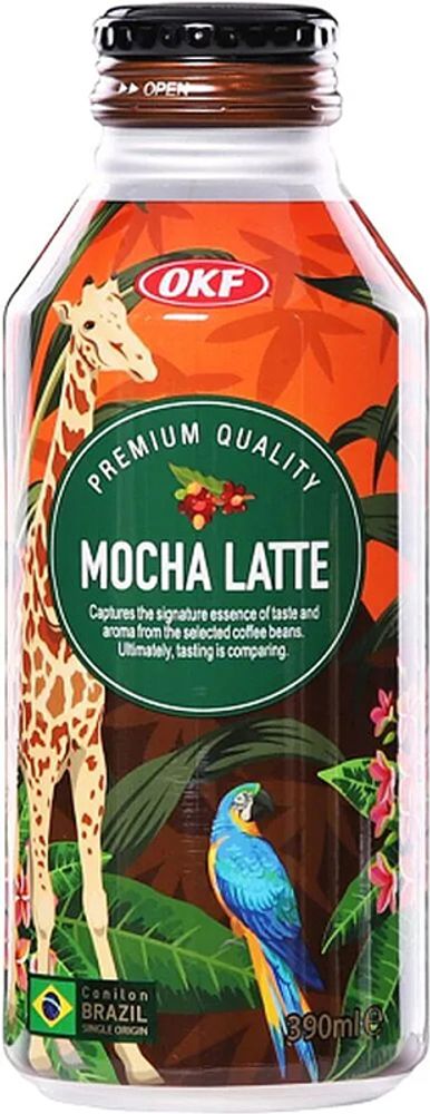 Кофейный напиток OKF Mocha Latte &quot;Мокко-Латте&quot; 0.39 - банка