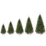 Елка «Императорская» 210 см, леска+ПВХ (1042 ветки)