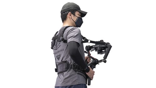 Двуручный хват Tilta облегченный с разгрузкой для DJI серии RS (GSS-T04-DHB2)