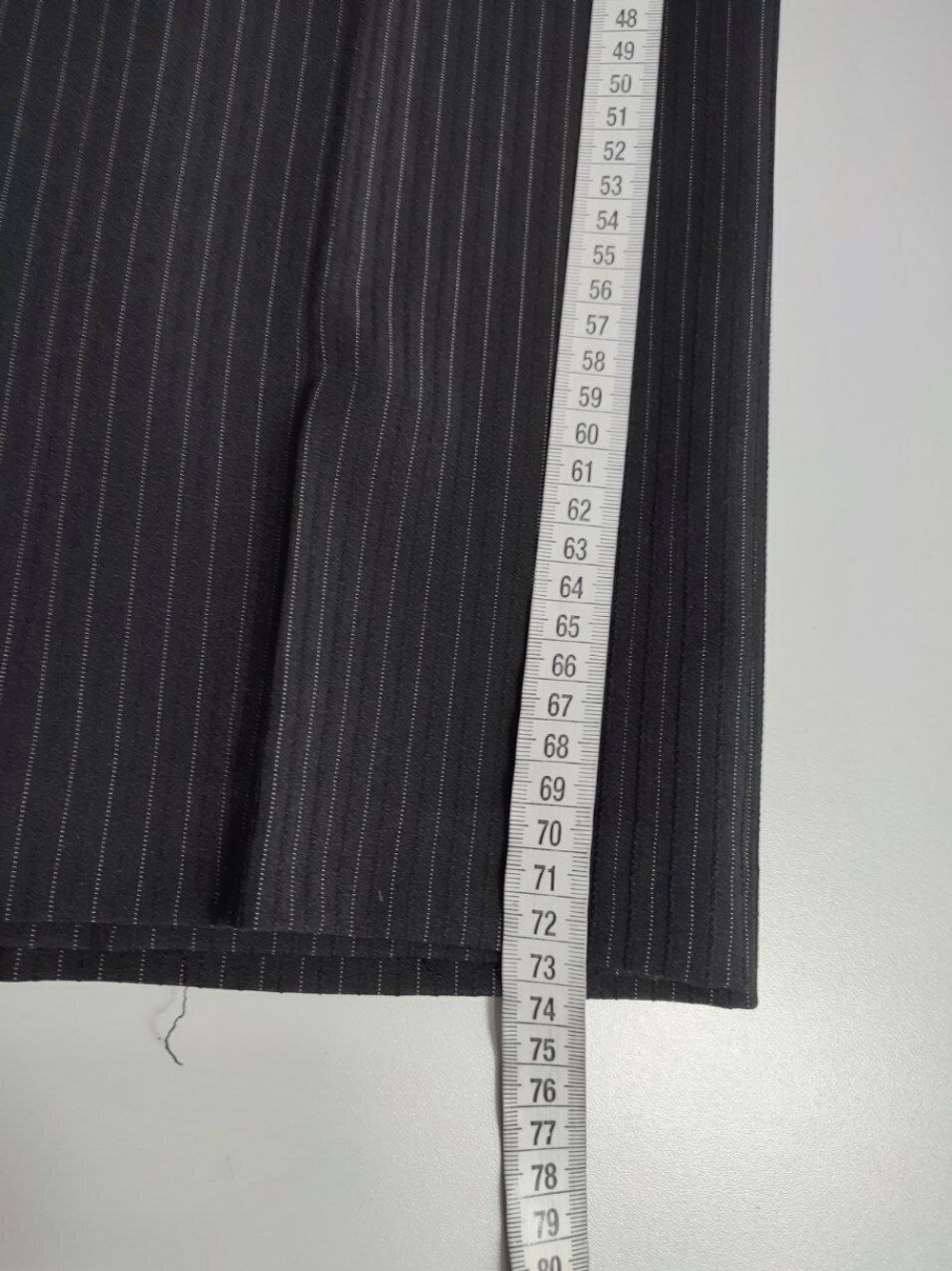 Брюки классические в полоску 48 размер