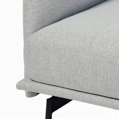 Кресло Bebe, светло-серое