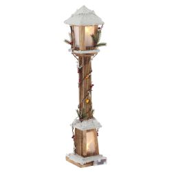 GAEM Изделие декоративное "Фонарь" c подсветкой (2хАА, н/п), L17,5 W17,5 H84 см, 2в.