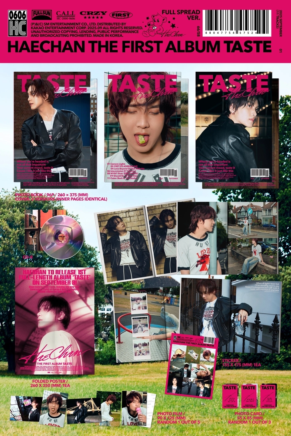 Альбом HAECHAN - TASTE (Full Spread Ver.)