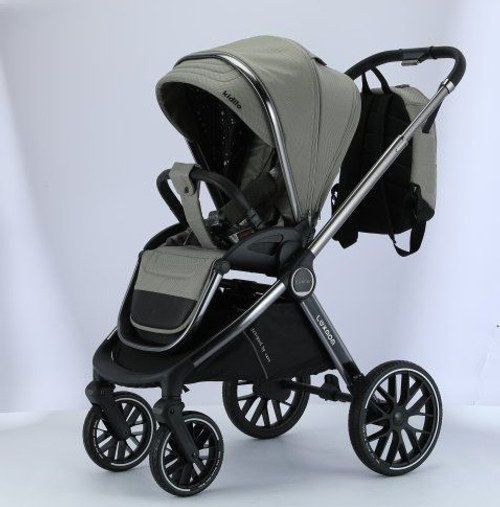 Детская коляска Luxmom 888 2в1 (зеленый)