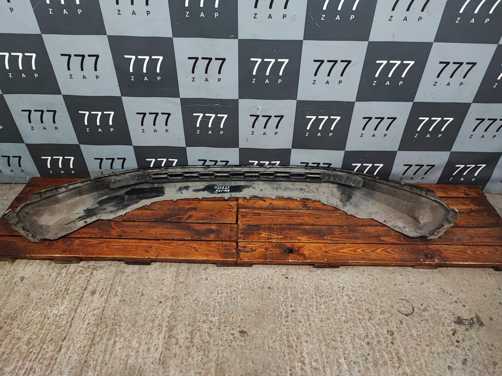 Юбка переднего бампера Skoda Kodiaq 16-22 Б/У Оригинал 565807061