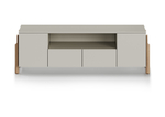 Тумба Basic под ТВ с нишей ширина 170 см (серо-бежевый)