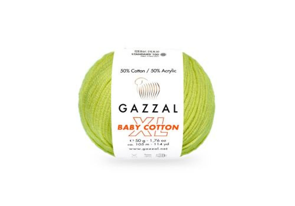 BABY COTTON XL, фисташковый