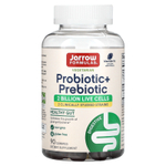 Jarrow Formulas, пробиотик и пребиотик, ежевика, 2 млрд КОЕ, 90 жевательных мармеладок