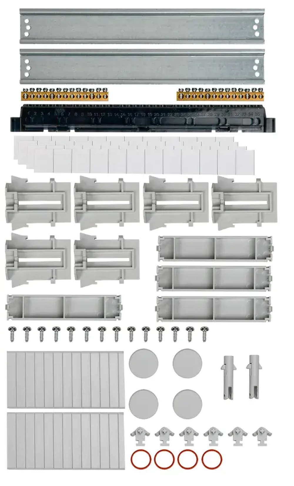Корпус пластиковый КМПн-36 IP65 зеленая прозрачная дверь TEKFOR IEK