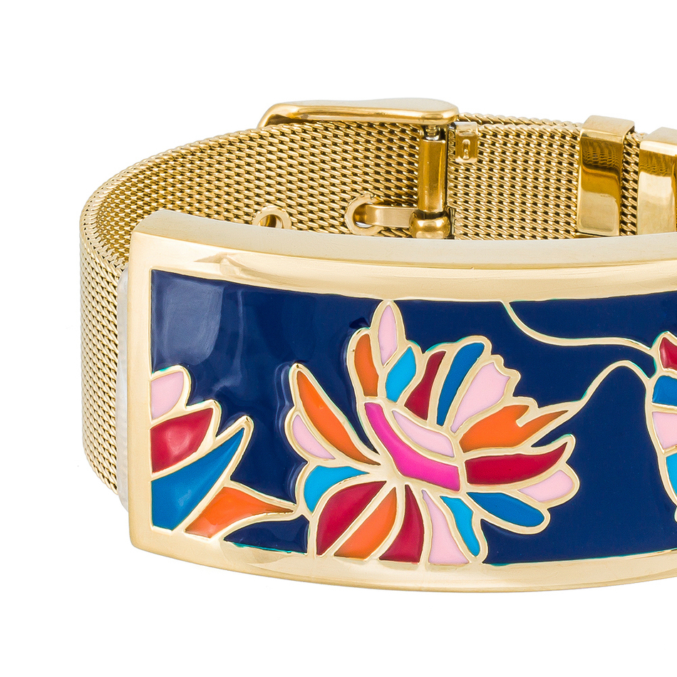 Браслет Fiore Luna на металлическом ремешке CB13600-2