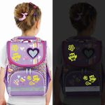 Наклейки флуоресцентные "Совы", светятся в темноте, 19 штук, ассорти, 14х21 см, ЮНЛАНДИЯ, 662692