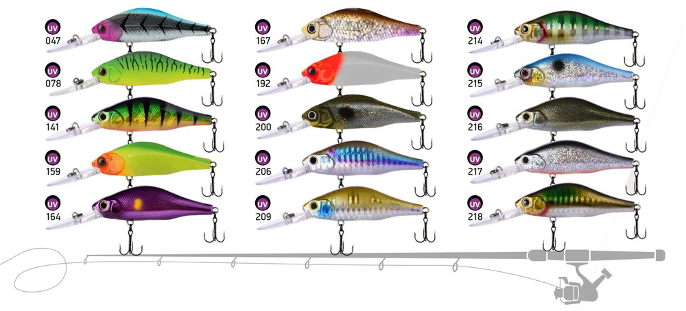 Воблер для рыбалки  GRAF 70F DR-159 9 г.