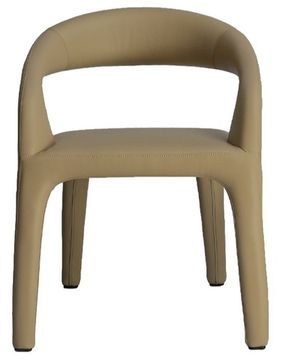 160KD-57100 Стул обеденный экокожа бежевый 59*59*75см