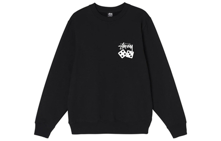 Толстовки Stussy Dice Pigment Dyed Crew Logo, 1914721