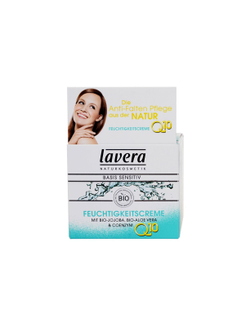 Lavera Basis Sensitiv Q10 - увлажняющий крем против морщин /   50  ml  / GTIN 4021457613885