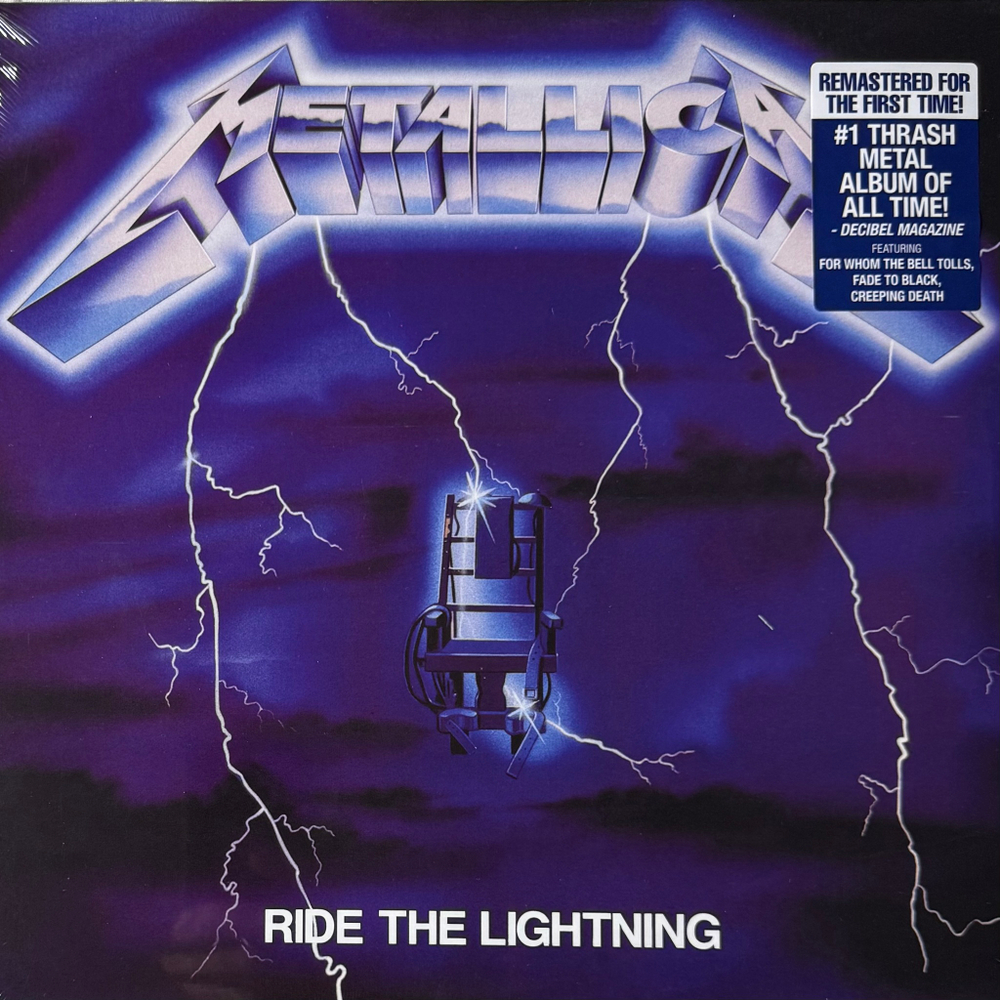 Виниловая пластинка Metallica ‎– Ride The Lightning LP