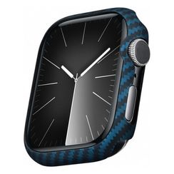 Чехол Pitaka Air Case для Apple Watch 7/8/9 45мм черно-синий (KW2301A)