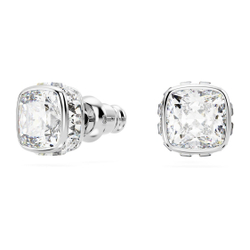 BIRTHSTONE:PE STUDS APR WHI/RHS