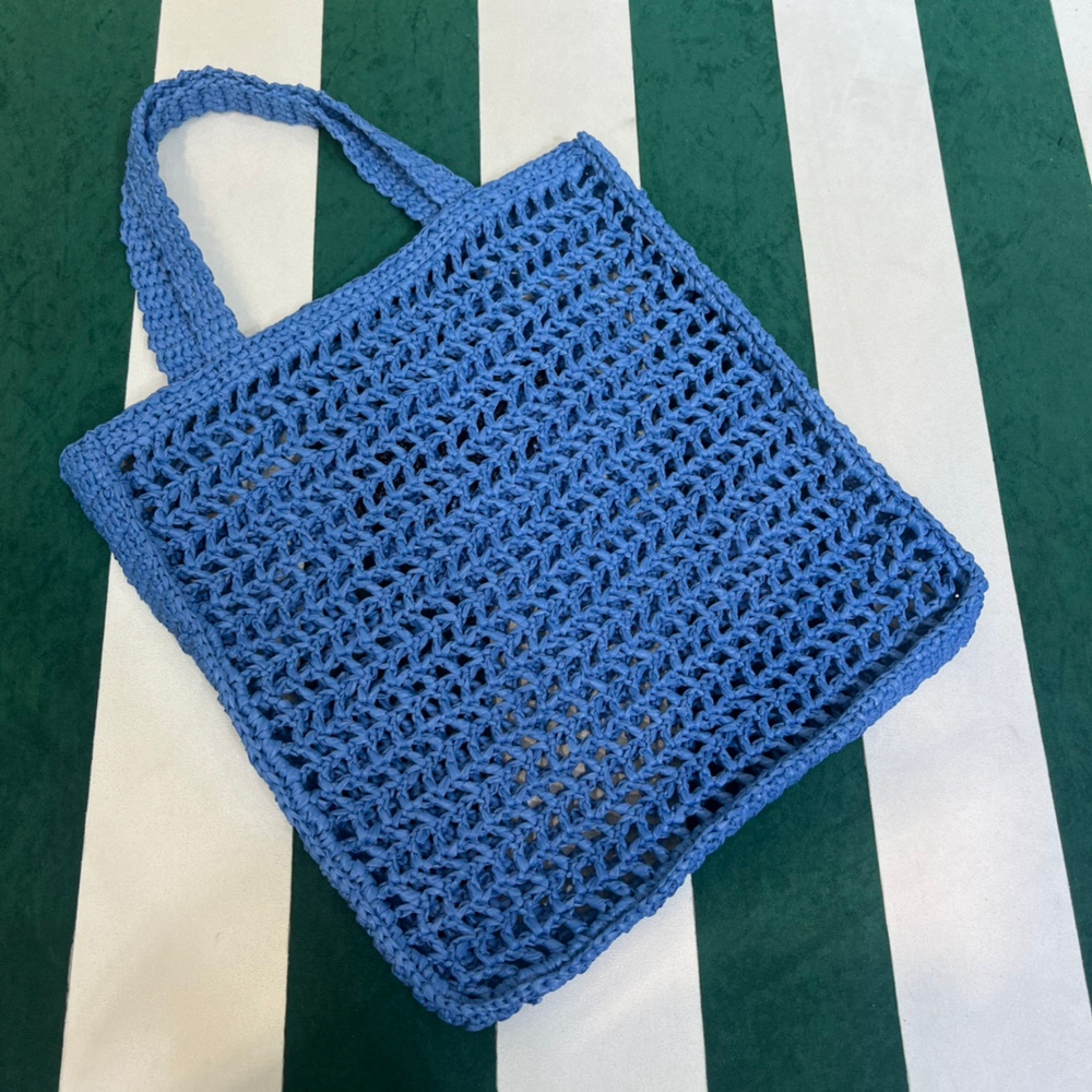 Prada Crochet Tote Bag