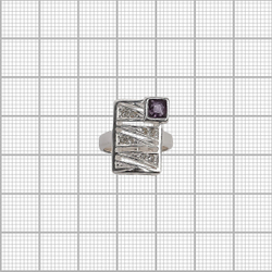 "Женави" кольцо в серебряном покрытии из коллекции " Kaleidoscope" от Jenavi